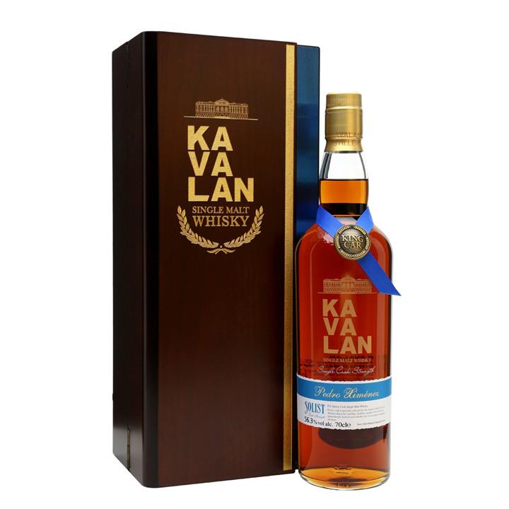 Kavalan Solist PX Sherry Single Cask Strength Single Malt Whisky - De Wine Spot | DWS - Drams/Whiskey, Wines, Sake