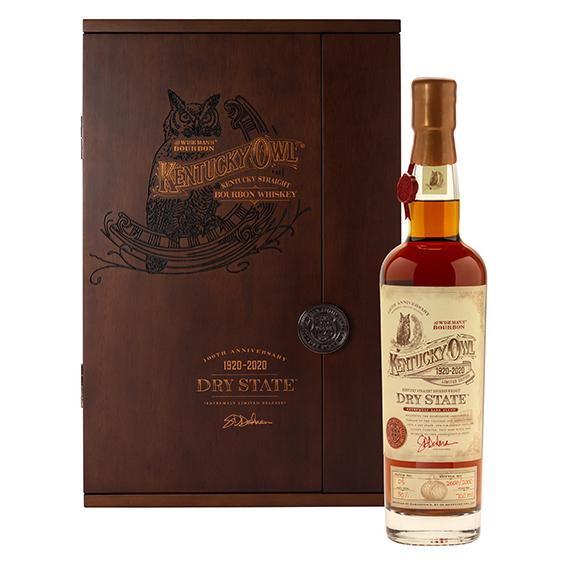 Kentucky Owl Dry State Kentucky Straight Bourbon Whiskey 750ml