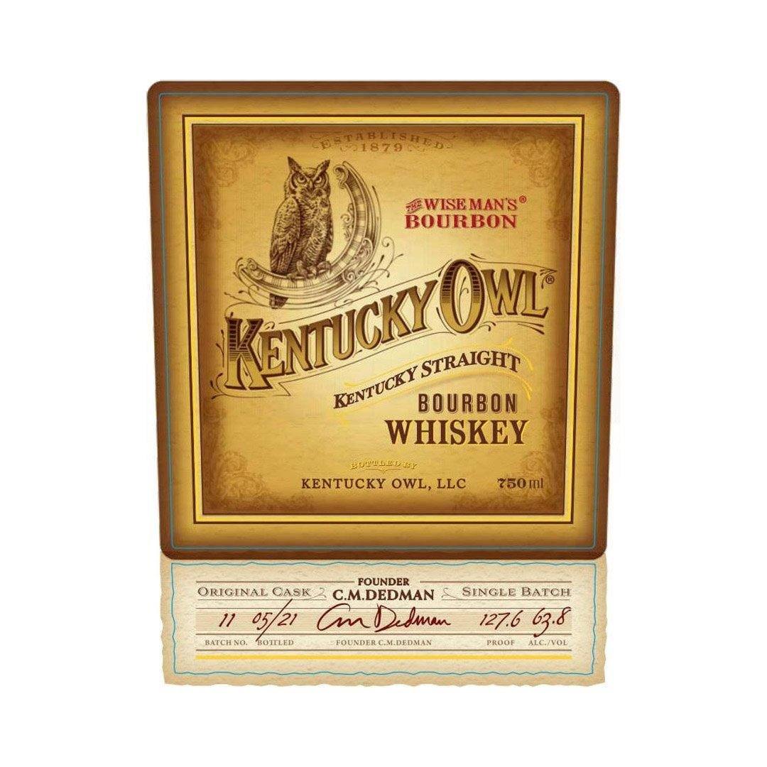 Kentucky Owl Straight Bourbon Batch 11 - De Wine Spot | DWS - Drams/Whiskey, Wines, Sake