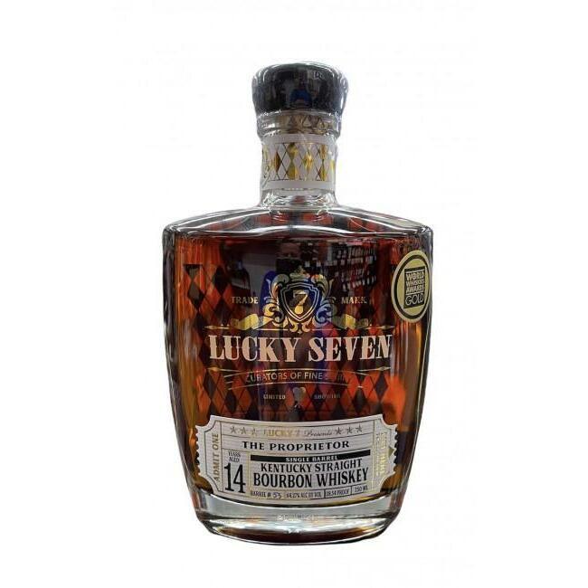 Lucky Seven Spirits 14 Years Old The Proprietor Single Barrel Kentucky Straight Bourbon Whiskey