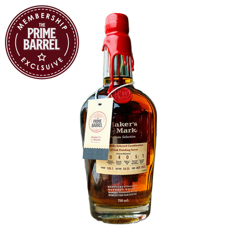 Maker’s Mark ”X-mas in July” Private Select Single Barrel Kentucky Straight Bourbon Whiskey The Prime Barrel Pick #65 - De Wine Spot | DWS - Drams/Whiskey, Wines, Sake