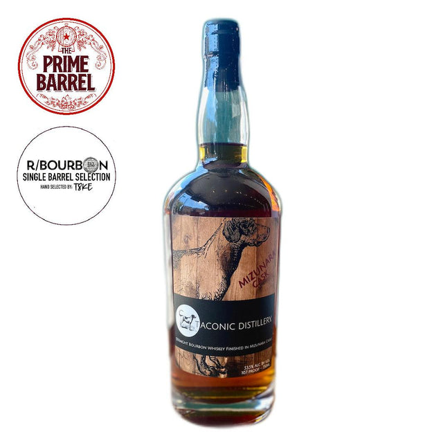 Taconic Distillery "The Mythical Mizunara" Collaboration Dutchess Private Reserve Straight Bourbon Whiskey Mizunara Cask Finish