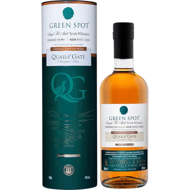 Green Spot Quails' Gate Irish Whiskey