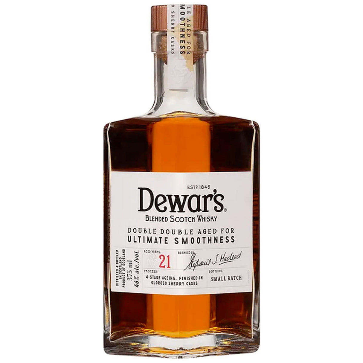 Dewar's Double Double 21 year old Mizunara Oak Blended Scotch Whisky - De Wine Spot | DWS - Drams/Whiskey, Wines, Sake