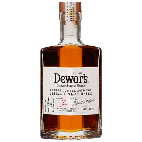 Dewar's Double Double 21 year old Mizunara Oak Blended Scotch Whisky - De Wine Spot | DWS - Drams/Whiskey, Wines, Sake