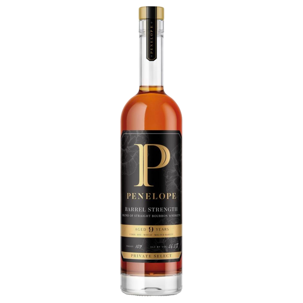 Penelope Private Select Aged 9 Years Barrel Strength Blend of Straight Bourbon Whiskeys - De Wine Spot | DWS - Drams/Whiskey, Wines, Sake