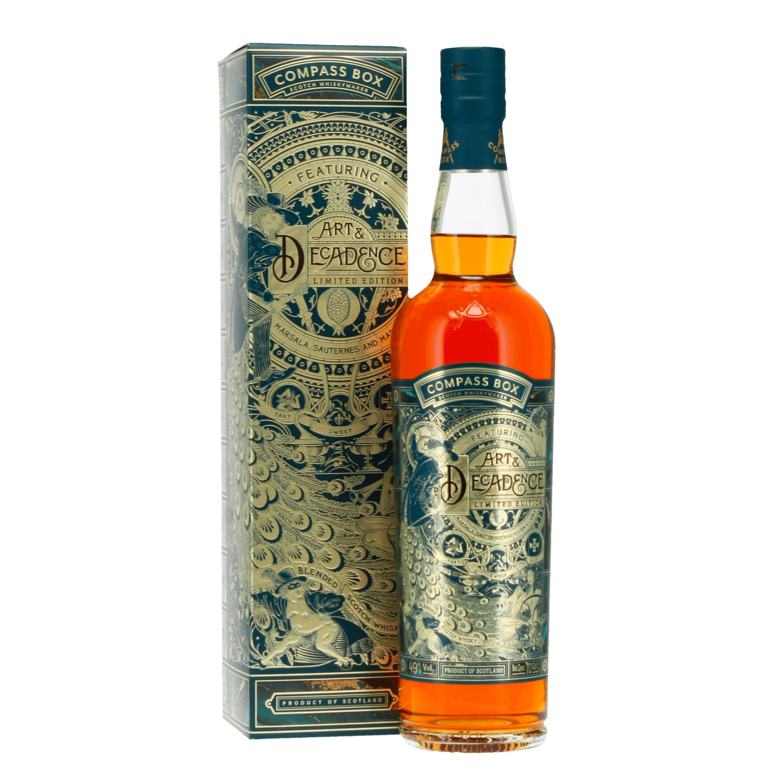 Compass Box Art & Decadence Limited Edition Blended Scotch Whisky – De Wine  Spot
