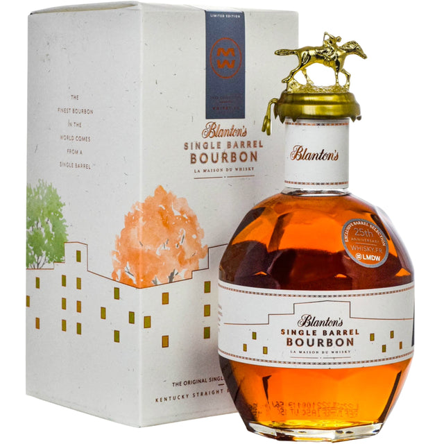 Blanton's La Maison Du Whisky 25th Anniversary 2022 Bottling Single Barrel Bourbon Barrel Proof