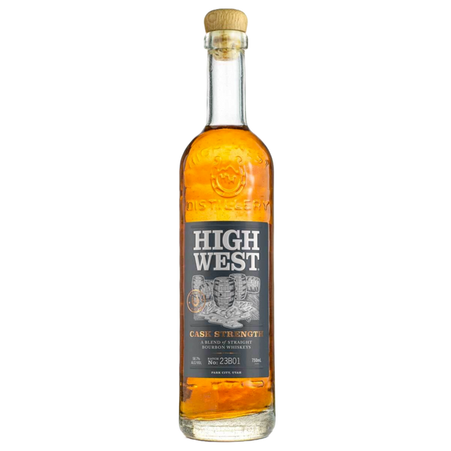 High West Cask Strength A Blend of Straight Bourbon Whiskeys