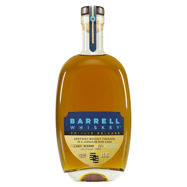 Barrell Craft Spirits Private Release Kentucky Whiskey Finished in Jamaican Rum Cask CH01