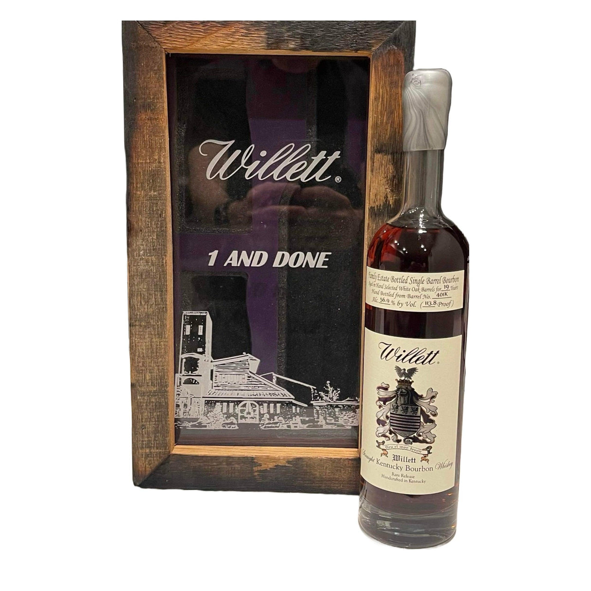 Willett Family Estate Single Barrel Bourbon 19 Year Old “401K