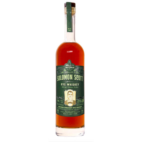Spirits of French Lick Solomon Scott Bottled-In-Bond Rye Whiskey - De Wine Spot | DWS - Drams/Whiskey, Wines, Sake