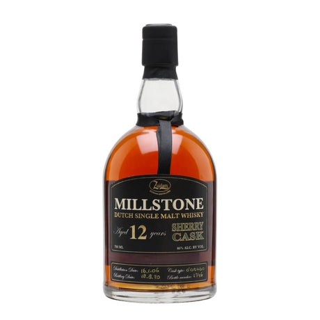 Millstone 12 Years Old Dutch Single Malt Whisky Sherry Cask - De Wine Spot | DWS - Drams/Whiskey, Wines, Sake