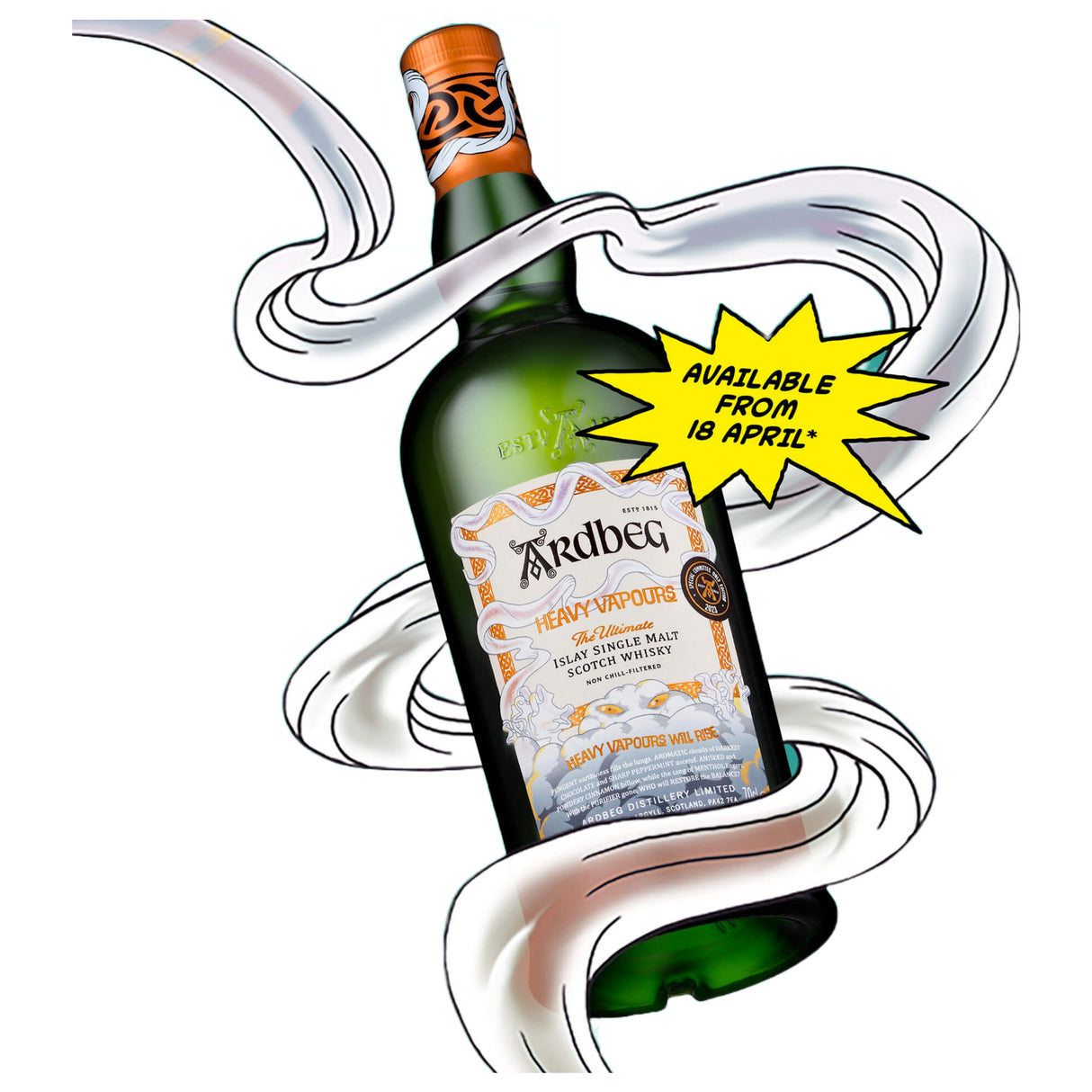 Ardbeg Heavy Vapours Committee Release Islay Single Malt Scotch - De Wine Spot | DWS - Drams/Whiskey, Wines, Sake