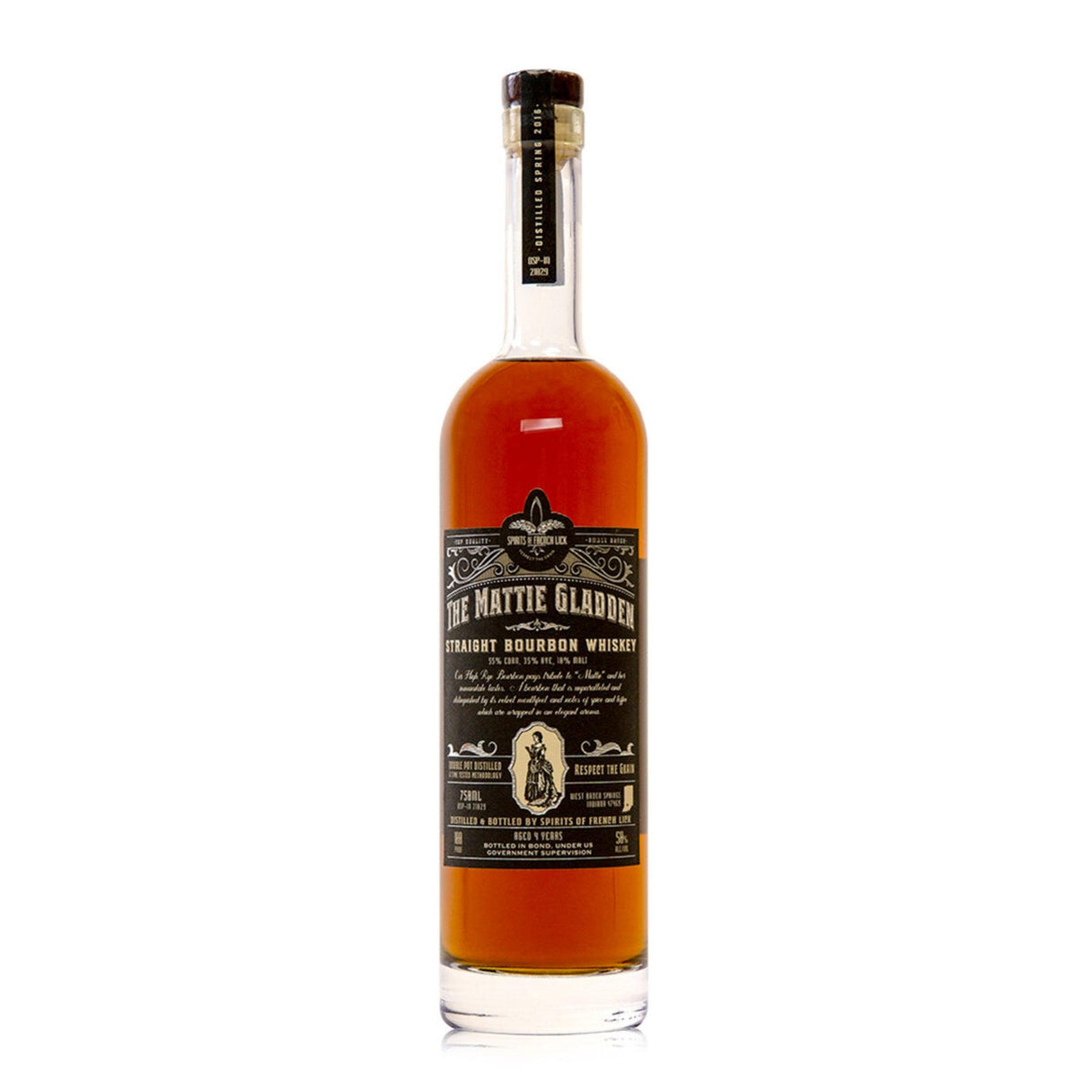 Spirits of French Lick The Mattie Gladden Bottled In Bond Bourbon