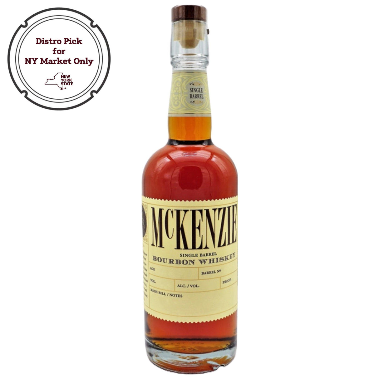 McKenzie Single Barrel Bourbon - De Wine Spot | DWS - Drams/Whiskey, Wines, Sake