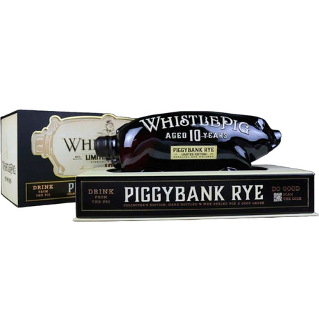 WhistlePig PiggyBank 10 Year Rye Limited Edition - De Wine Spot | DWS - Drams/Whiskey, Wines, Sake