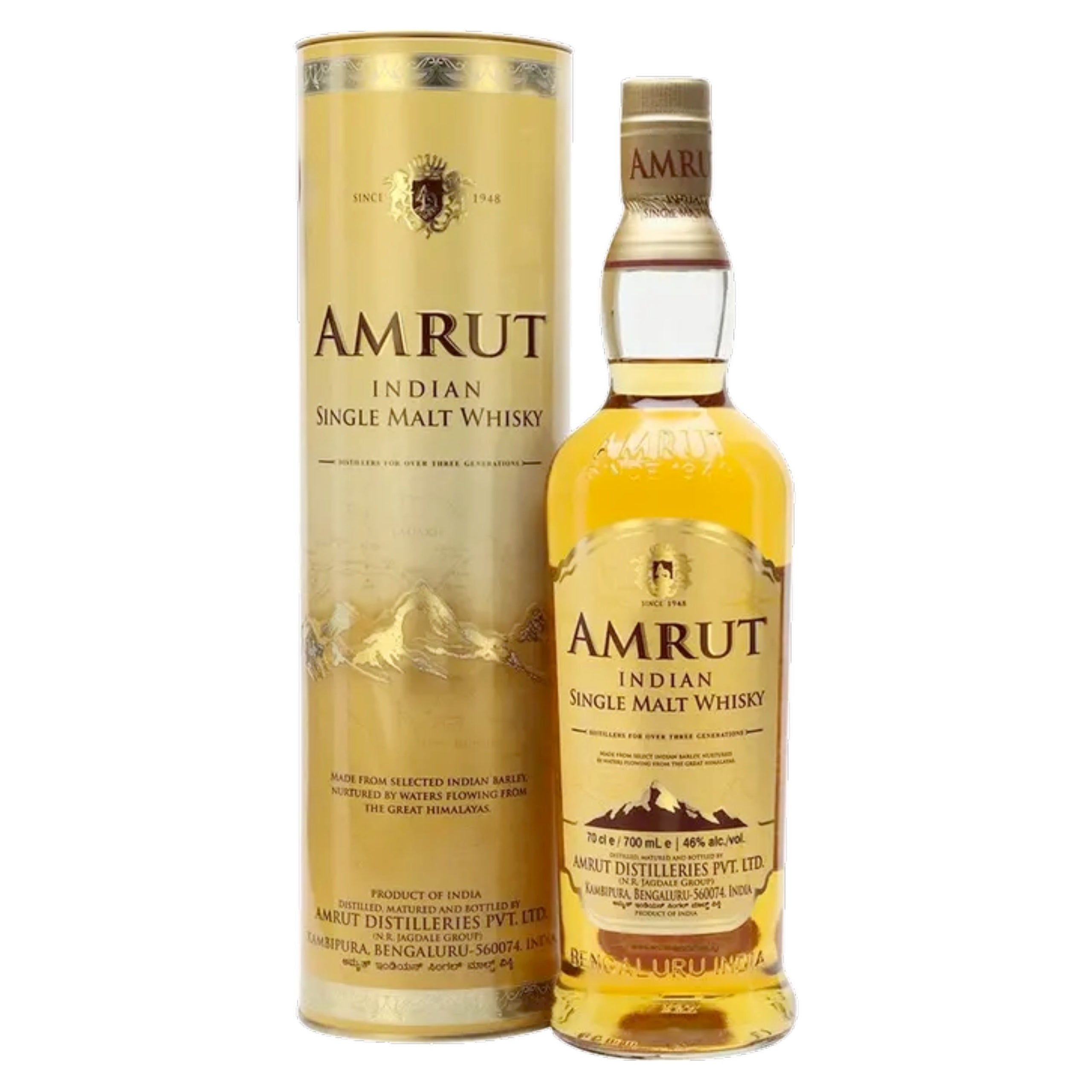 Amrut Indian Single Malt Whisky Whiskey | De Wine Spot – De Wine