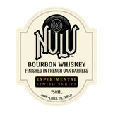 NULU Experimental Series Bourbon Whiskey Finished in French Oak Barrels