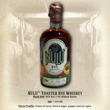 NULU 7 Year Old Toasted Single Barrel Straight Rye Whiskey