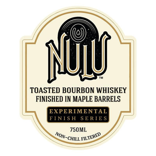 NULU Experimental Series Toasted Bourbon Whiskey Finished in Maple Barrels