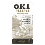 O.K.I. Reserve Blended Bourbon Whiskey