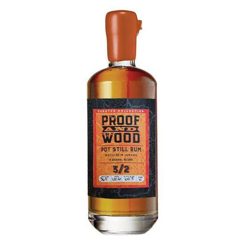 Proof and Wood Curated Collection 3 Barrel Blend Jamaican Pot Still 2/3 Rum - De Wine Spot | DWS - Drams/Whiskey, Wines, Sake