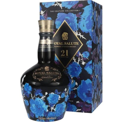 Chivas Regal Royal Salute 21 Years Richard Quinn The Couture Collection Black Blended Scotch Whisky - De Wine Spot | DWS - Drams/Whiskey, Wines, Sake