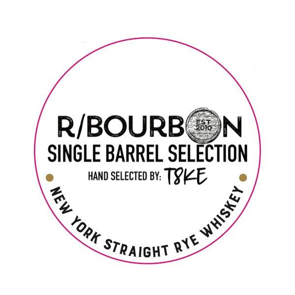 Ragtime Rye "R/Bourbon" Single Barrel Cask Strength New York Straight Rye Whiskey