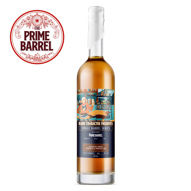 Rare Character 6 Year Straight Rye Whiskey Finished in Amburana Cask The Prime Barrel Pick #76 - De Wine Spot | DWS - Drams/Whiskey, Wines, Sake