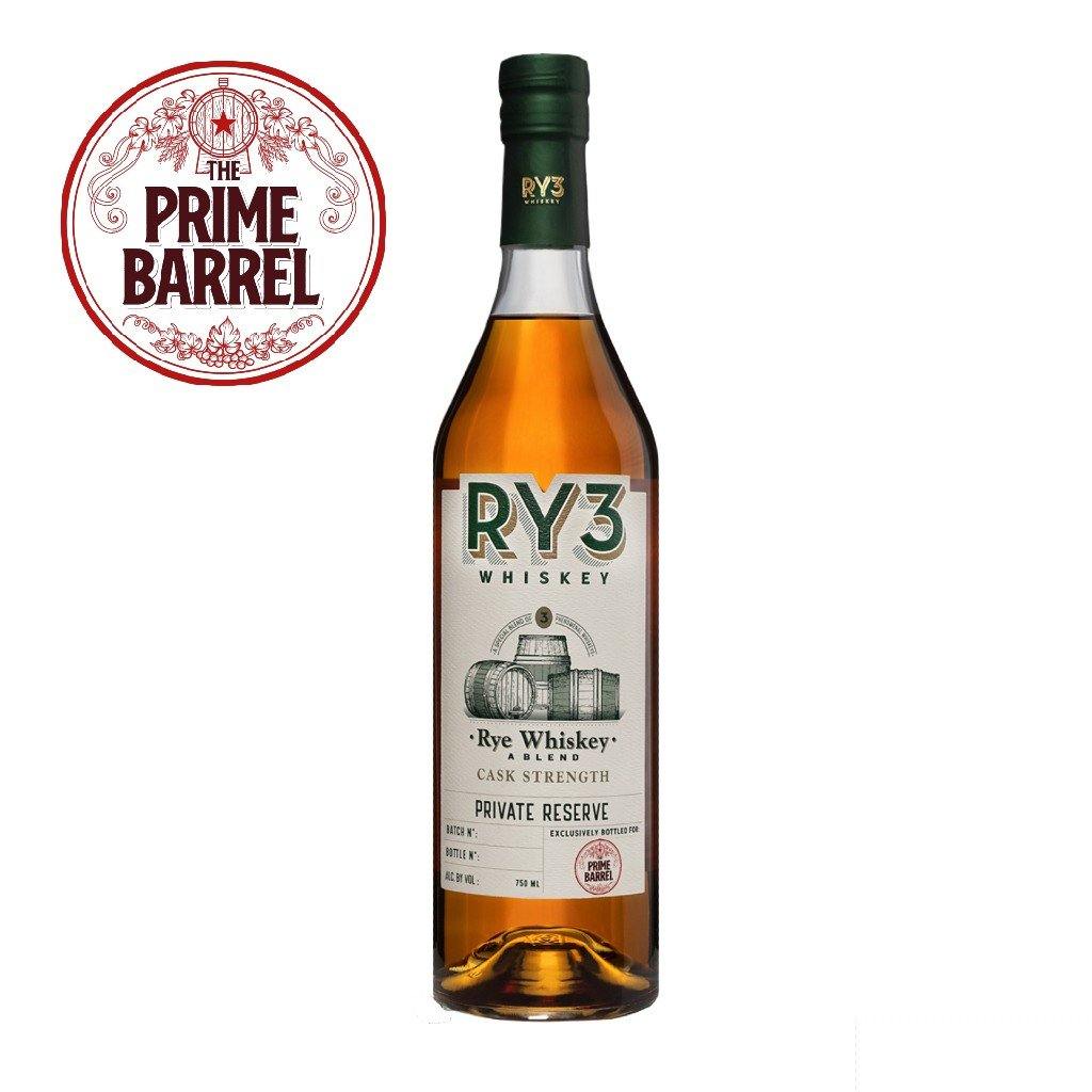RY3 "Lil Rum Ryeding Hood" Cask Strength Rum Cask Finish Rye Whiskey The Prime Barrel Pick #12 - De Wine Spot | DWS - Drams/Whiskey, Wines, Sake