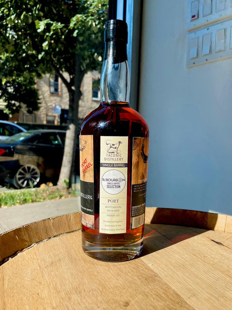 Taconic Distillery "The Ported Paragon" Collaboration Dutchess Private Reserve Straight Bourbon Whiskey Port Barrel Finish | Free Shipping on orders $400+
