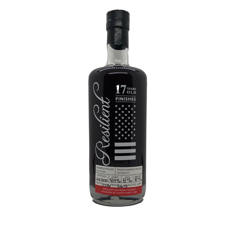 Resilient 17 Years Straight Bourbon Whiskey Finishes in Tawny Port