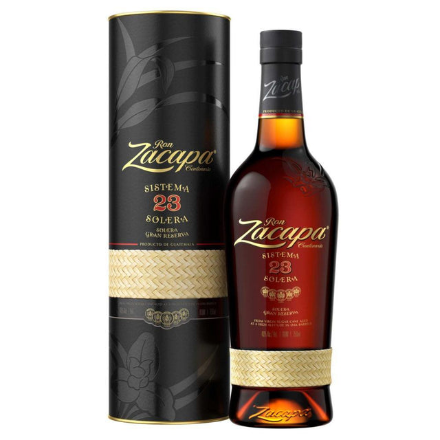 Ron Zacapa Centenario Sistema Solera 23 Year Old Gran Reserva Rum 750ml