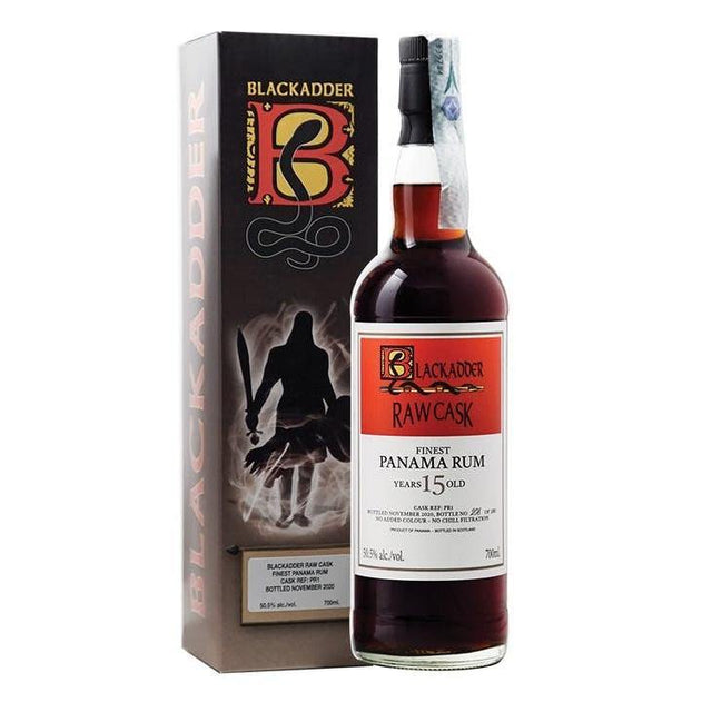 Blackadder Raw Cask 15 Years Old Panama Rum 750ml