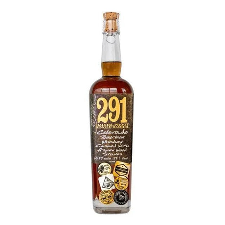 291 Colorado Barrel Proof Single Barrel Bourbon Whiskey