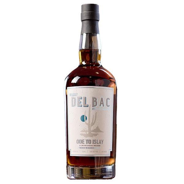 Del Bac "Ode To Islay" A Limited Annual Release Finished in Bourbon Barrels American Single Malt