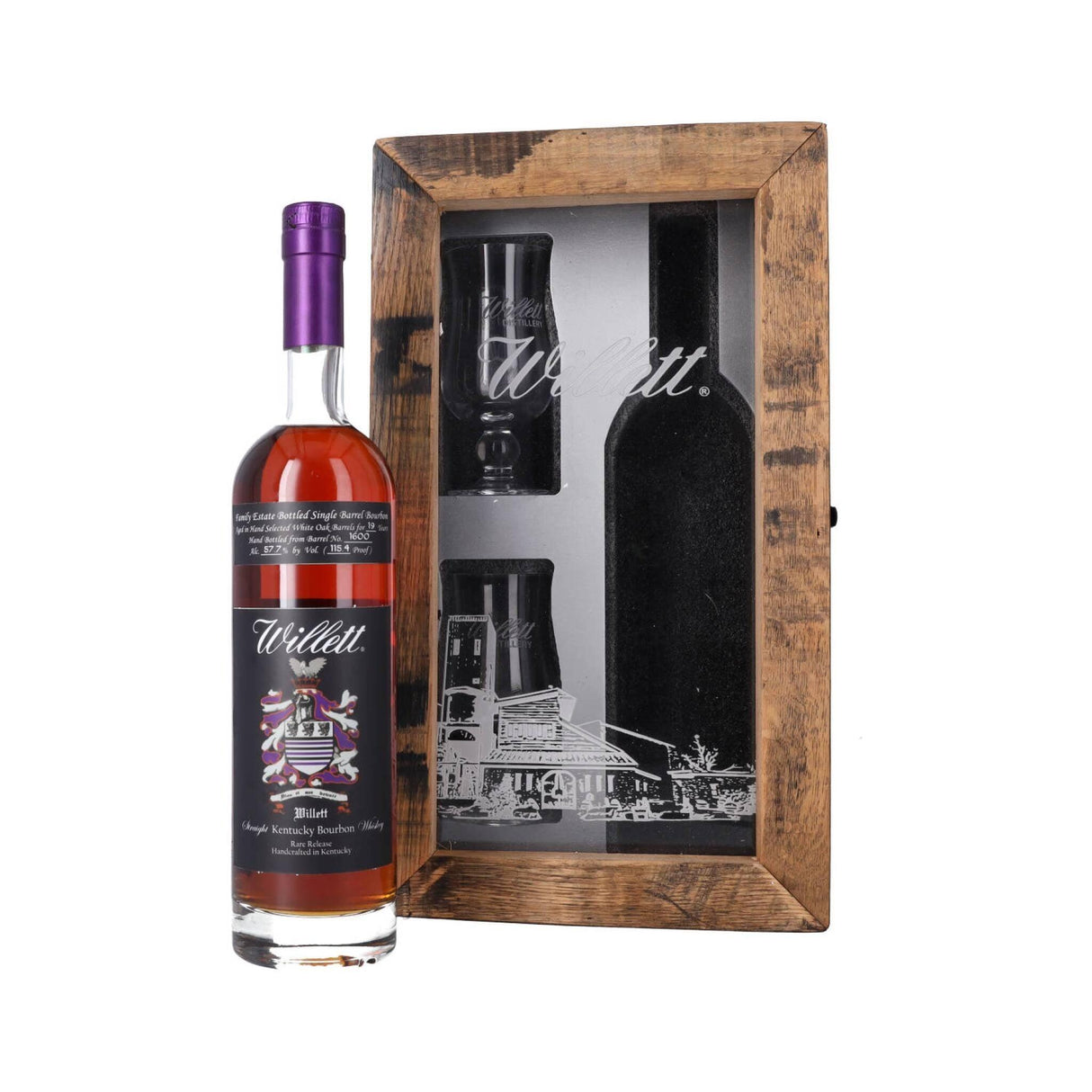 Willett Family Estate Single Barrel Bourbon 19 Year Old "Kentucky Strong" 115.4 proof