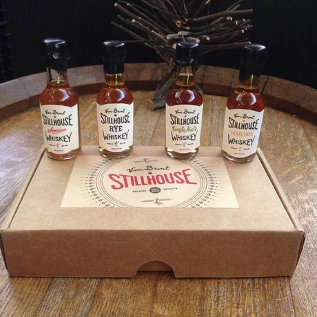Van Brunt Stillhouse Whiskey 4 Pack 50ml Gift Set 50ml