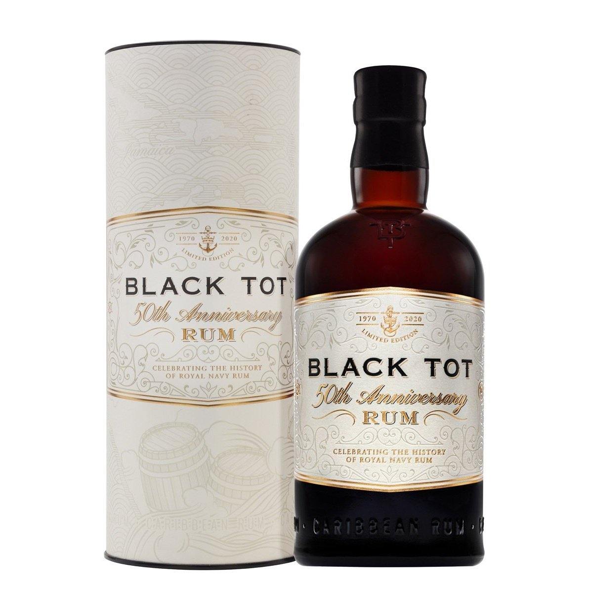 The Black Tot 50th Anniversary Caribbean Rum Limited Edition - De Wine Spot | DWS - Drams/Whiskey, Wines, Sake