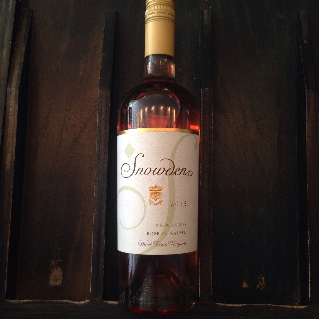 Snowden Vineyards Napa Valley Rose Of Malbec Ward Eisan Vineyard 750ml