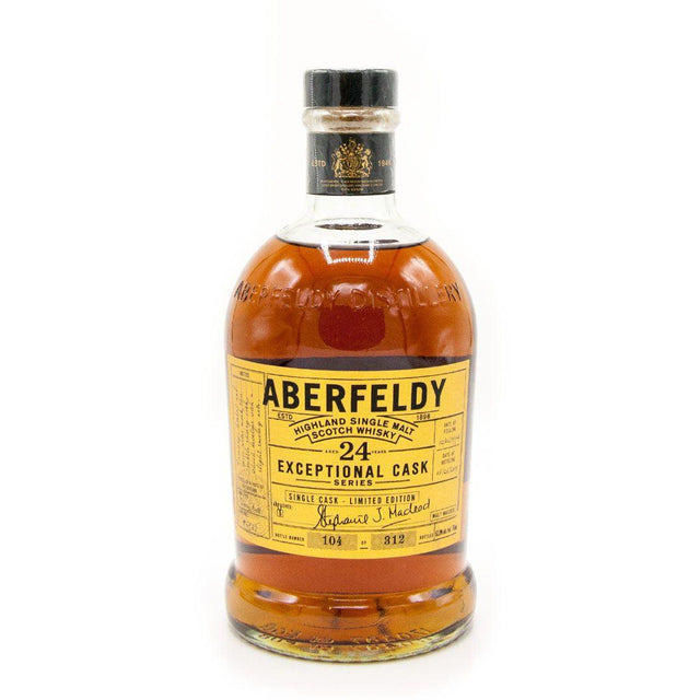 Aberfeldy Exceptional Cask Series 24 Years Highland Single Malt Scotch Whisky