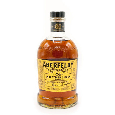 Aberfeldy Exceptional Cask Series 24 Years Highland Single Malt Scotch Whisky - De Wine Spot | DWS - Drams/Whiskey, Wines, Sake