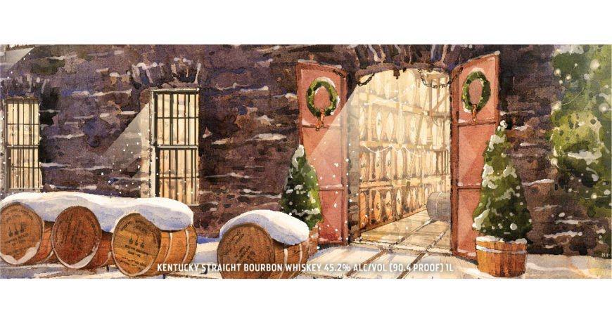 Woodford Reserve 2020 Holiday Edition Kentucky Straight Bourbon Whiskey - De Wine Spot | DWS - Drams/Whiskey, Wines, Sake