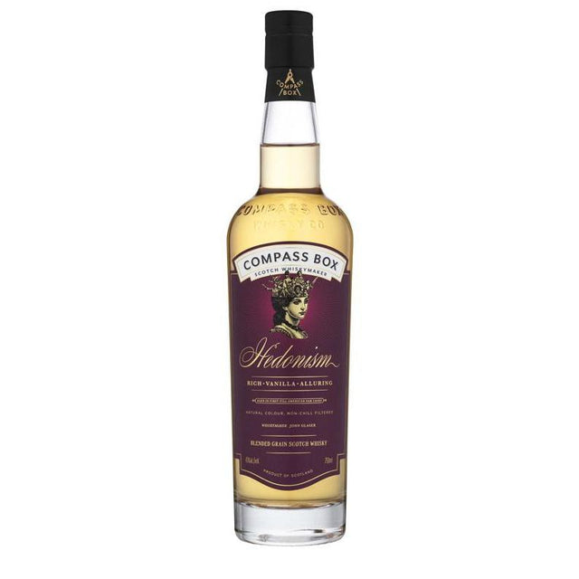 Compass Box Hedonism Blended Grain Scotch Whisky 750ml