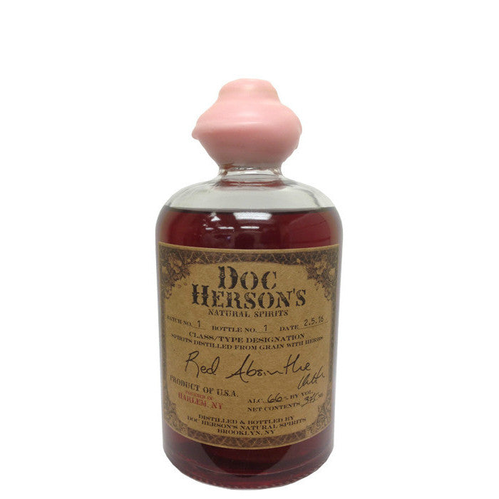 Doc Herson's Natural Spirits Red Absinthe - De Wine Spot | DWS - Drams/Whiskey, Wines, Sake