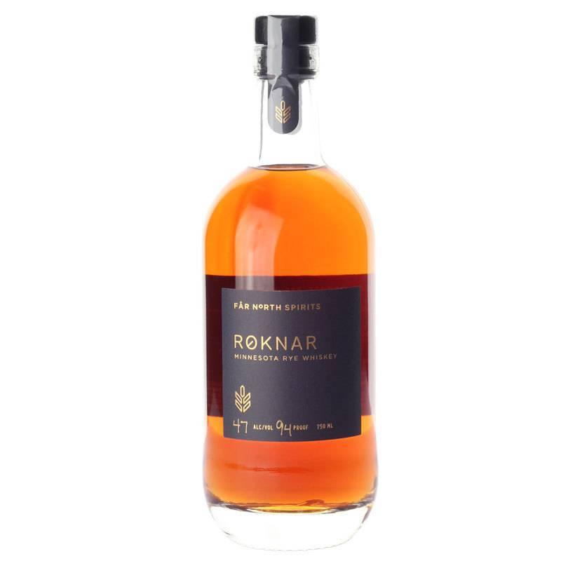 Far North Spirits Roknar Minnesota Rye Whiskey