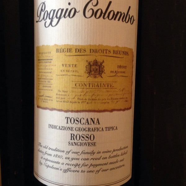 Tenimenti Andreucci Poggio Colombo Toscana Rosso Sangiovese