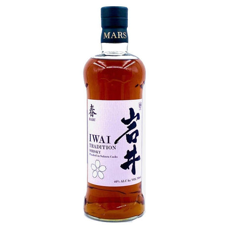 Shinshu Mars Distillery Iwai Tradition Japanese Whisky Sakura Cask Finish 750ml