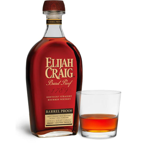 Elijah Craig Bourbon Kentucky Straight Bourbon Whiskey Barrel Proof